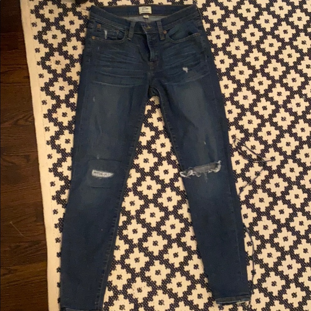 J. Crew Toothpick Jeans